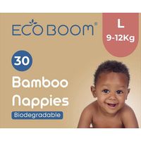 Eco Boom Bamboo Baby Nappies L (9-14Kg)